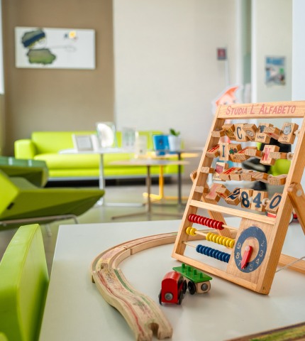 Giochi per bambini presso studio dentistico Semeraro Anna Isabella a Martina Franca