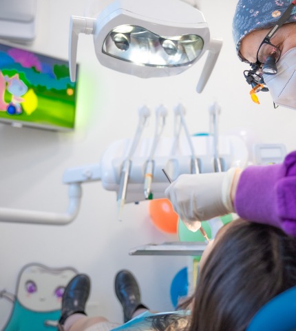Igiene e fluoro per i denti dei bambini presso lo studio Odontoiatrico di Anna Isabella Semeraro a Martina Franca